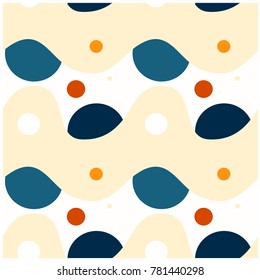 Creamy and juicy seamless pattern. Design for print, fabric, textile. Seamless wallpaper