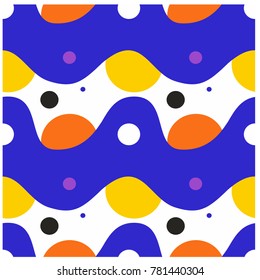 Creamy and juicy seamless pattern. Design for print, fabric, textile. Seamless wallpaper