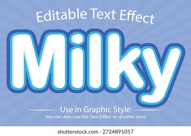 Efeito de texto leitoso cremoso com letras suaves e brilhantes e realces líquidos suaves para uma aparência moderna e fresca.
Perfeito para marca de laticínios, anúncios de alimentos, cartazes, logotipos e designs atraentes de mídias sociais