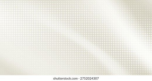 Creamy silk milk background with smooth flowing waves and soft elegant folds for luxury cosmetic or dairy design dots pattern modern gradient art