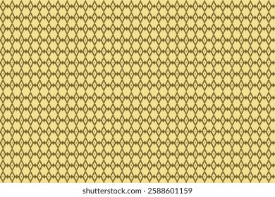 Cream-yellow color - Ethnic Pattern, Ethnic design, Ethic or Geometric design, Ikat pattern for fabric, clothes, fashion, tiled floor, background, carpet, wallpaper, wrapping, rugs, and cushion cover