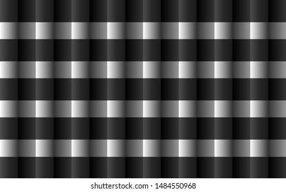 Crease of black and white paper background