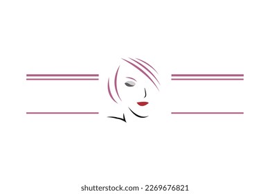 creat fashion tag logo beauty