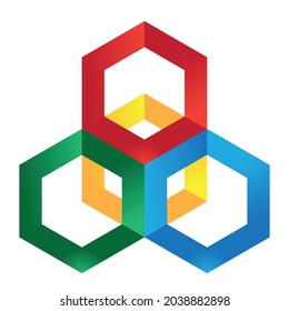 Create beautiful vector geometric background color