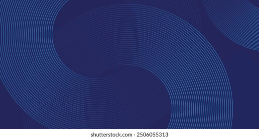 Create a bold look with a circle-centric background featuring a sound wave vector graphic, eps10.