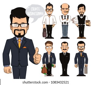 Create businessman characters