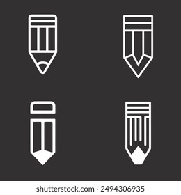 Create a captivating pencil vector mascot for your logo or icon, adding a fun and creative touch to your brand's identity.