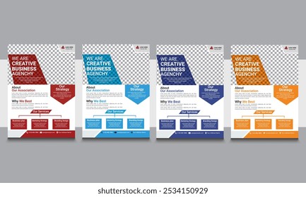 Plantilla de diseño de volante Corporativa de Create