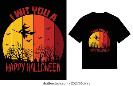 create custom halloween t shirt design for you