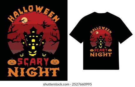 create custom halloween t shirt design for you