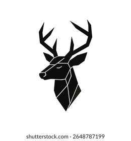 Create deer head geometry design 