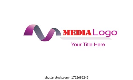 Create  designing for  Latter M logo, icon vector  template