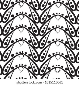 Create an easy seamless paisley repeating pattern design this vector.but you can also change the color of the background for quick editing.