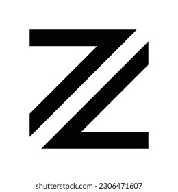 create an elegant business logo design and branding monogram Z, vector template