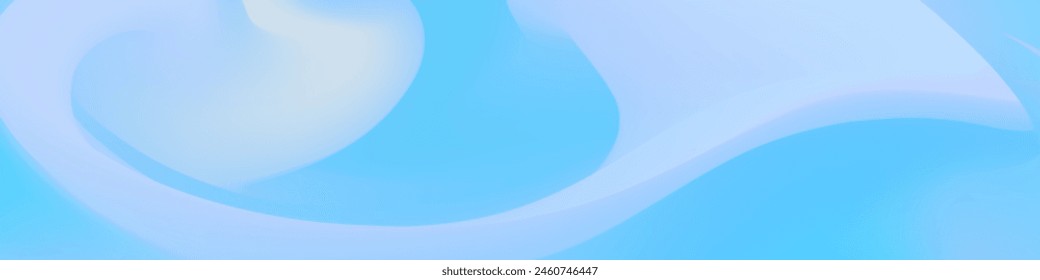 Create Eye Catching Designs mit dem atemberaubenden glatten weißen und blauen abstrakten Mesh-Unschärfe-Banner. Ideal für Promotions, Social Media, Broschüren und Präsentationen