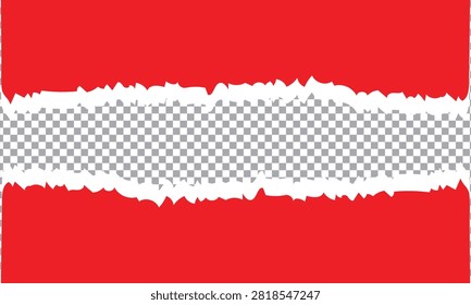 Create eye-catching compositions with this realistic torn paper horizontal banner featuring rough ripped edges and a transparent center. Perfect for posters, social media graphics, web banners, presentations, advertising, packaging, scrapbooking, branding, print materials, and creative design projects. This fully editable vector template delivers an authentic paper tear effect, making it ideal for modern graphic designers, marketers, and content creators seeking a clean yet striking visual element.



#TornPaper #RippedPaper #PaperTear #VectorTemplate #TransparentBackground #PaperBorder #GraphicDesign #EditableVector #CreativeDesign #PaperTexture #BannerDesign #Overlay #PosterDesign #Scrapbook #Mockup #PrintDesign #Background #RealisticVector #PaperFrame #DesignResources