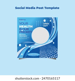 Create eye-catching Healthcare Social Media Post! This template lets you customize info and images to promote your clinic's services. Attract new patients easily!
pen_spark
