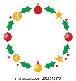  Create festive designs with this Christmas elements border design vector, featuring holiday decorations like snowflakes, wreaths, and ornaments. Perfect for cards, invitations, and decor.