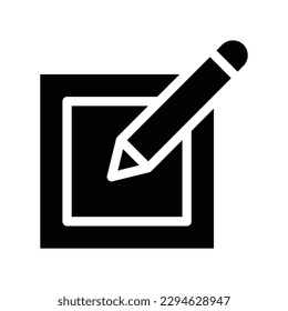 create glyph icon illustration vector graphic