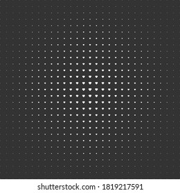 Create halftone pattern abstract background.