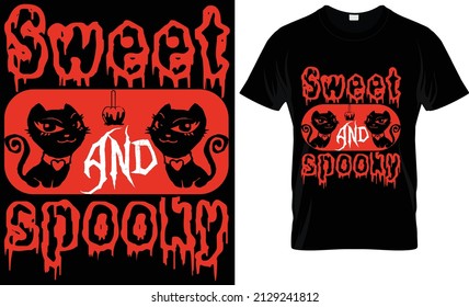 Create a Halloween t-shirt design...