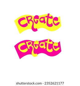 create hand drawn lettering text