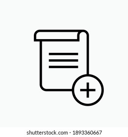 Create Icon. Edit, Order Symbol - Vector Logo Template.