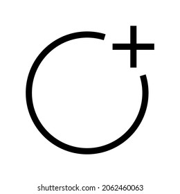 crear icono o logotipo símbolo de signo aislado ilustración vectorial - iconos vectoriales de estilo negro de alta calidad