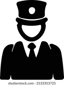 create icon silhouette vector image