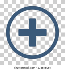 Create icon. Vector illustration style is flat iconic symbol, blue color, transparent background. Designed for web and software interfaces.