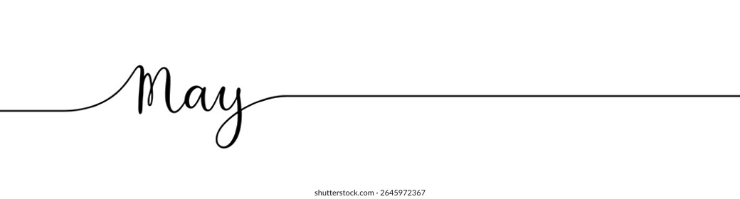 Erstellen Sie eine fortlaufende einzeilige Zeichnung mit einem Wort. Minimalistische Zeichnung der Phrasendarstellung.