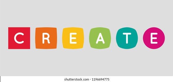 Create Letters Logo Transformation Concept Growth Stock Vector (Royalty ...