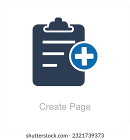 Create Page and Add Icon Concept