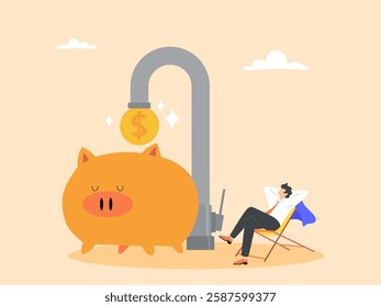 Create passive income to achieve financial freedom or grow your wealth without the concept of salary