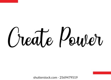 Create Power spirit quote modiren text typography