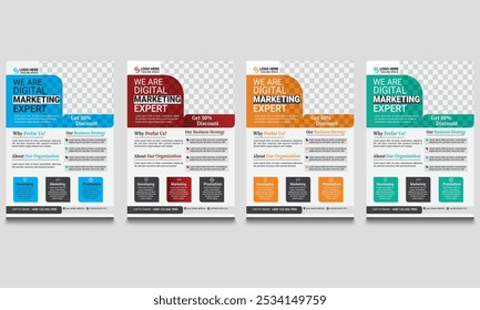 Erstellen Sie eine professionelle Flyer-Design-Vorlage