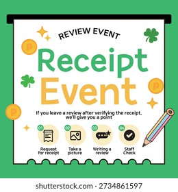 Create Receipt Certification Review Event, Shopping Event
