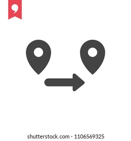 create route icon
