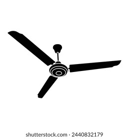 Create a separate version of the vector design with clean, bold lines to serve as line art. Simplify the shapes and remove unnecessary details while retaining the overall form of the fan.