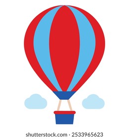 Crie um balão de ar simples anexando uma cesta leve a um envelope de tecido grande e lacrado. Aqueça o ar dentro do envelope usando um queimador, permitindo que o balão suba e flutue.