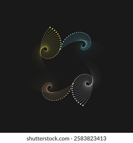 create Spiral Effect Distort Transform abstract