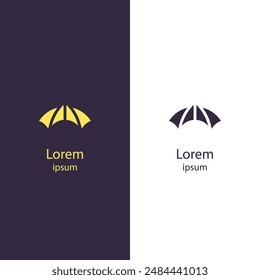 Create a standout identity with this sleek abstract logo. Perfect for any modern business, customize the colors and add your brand name to make it uniquely yours.