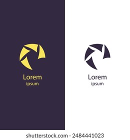 Create a standout identity with this sleek abstract logo. Perfect for any modern business, customize the colors and add your brand name to make it uniquely yours.