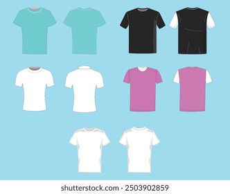 Create stunning T-shirt mockups with our versatile and high-quality templates. Perfect for showcasing your designs, these mockups are ideal for online stores, presentations, and branding projects.