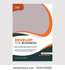 Create a template for business development-related conference posters and flyers.