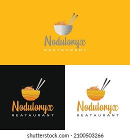 I create a unique restaurant logo named Noduloryx.