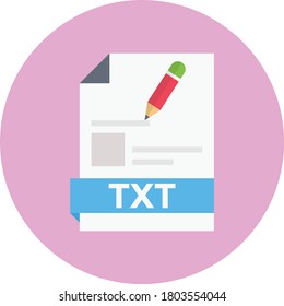 create vector flat color icon