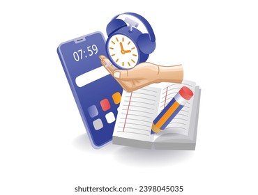 Create warning alarms and event time records