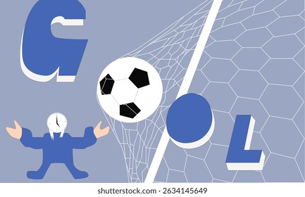 i create a woman gool soccer ball
