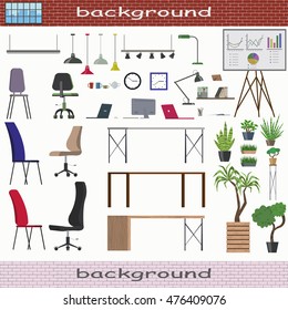 create your own interior design office . office furniture